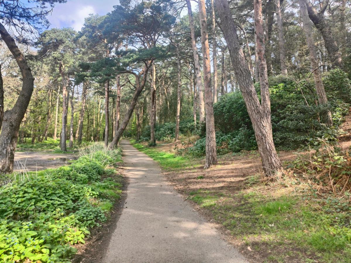 Peaceful Getaway In Forested Park Bournemouth Buitenkant foto
